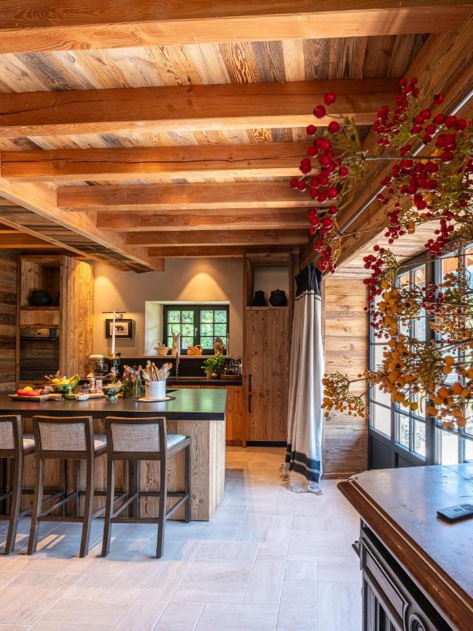 Superbe Ferme Renovee En Chalet De Luxe En Pleine Nature Barcelonnette Exterior foto